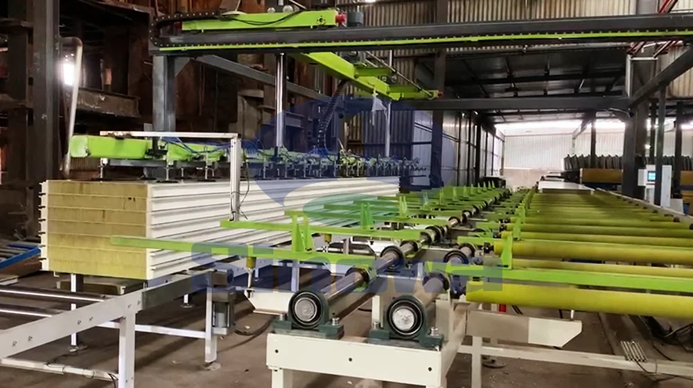 Rockwool Sandwich Panel Production Line