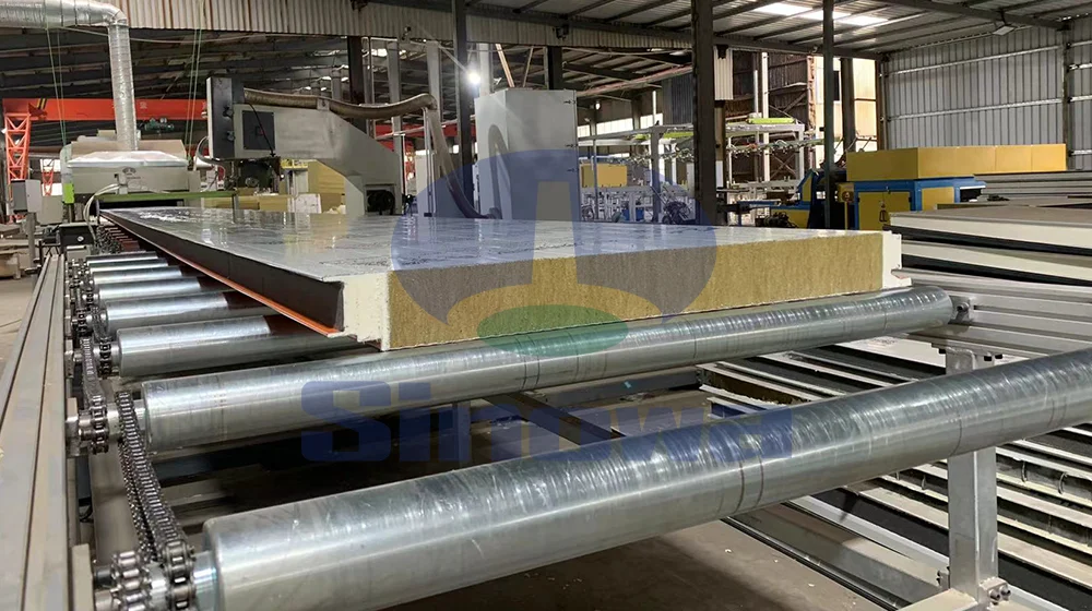 Rockwool Sandwich Panel Production Line