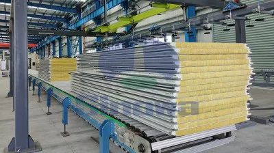 Rockwool Insulated Panel Manufacturing Line